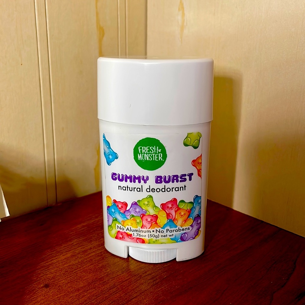 Kid’’s/Teen natural deodorant - ‘Fresh Monster’ Gummy Burst scent ✨
